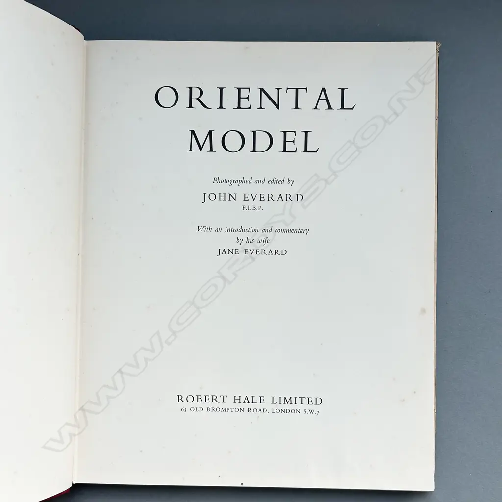 JOHN EVERARD: ORIENTAL MODEL Image 1++